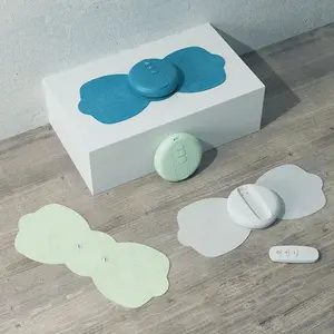 <span class=keywords><strong>Mini</strong></span> Hals Aufkleber Körper muskel entspannen rutsch feste Silikon Schmetterling Massage Pads drahtlose Zehner Einheit Massage gerät - Product Image 6