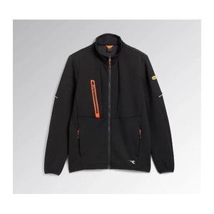 DIADORA UTILITY - 702.180613-80013/M Full-zip scuba <b>sweatshirt</b> with stand-up collar Black - EAN 8053607497201 <b>WORK</b> HOODIES - Product Image 1