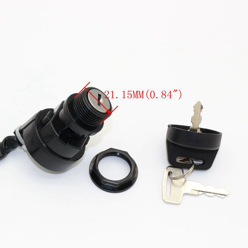 Электрический дверной замок для мотоцикла, Автомобильный ключ для YAMAHA BANSHEE 350 YFM350 2002-2006