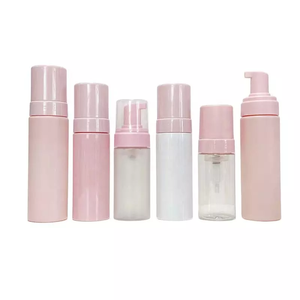 50ml 150 200ml 8oz tạo bọt Lash Sữa rửa mặt dầu gội sữa rửa mặt Mousse Chai Màu Trắng màu be nhựa xà phòng <span class=keywords><strong>Dispenser</strong></span> bọt bơm chai - Product Image 2