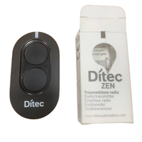 Télécommande de porte de garage / portail DITEC Entrematic ZEN ZEN2 ZEN4 ZEN2W ZEN4W 433,92 MHz à code roulant
