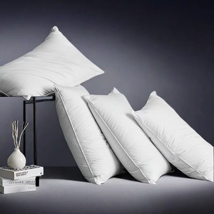 Khách Sạn Sang Trọng Gối Thoáng Khí Thân Thiện Với Da 100% Cotton Cổ Tử Cung Hỗ Trợ Gối Cho Ngủ Nhà Sử Dụng Đệm Gối - Product Image 2