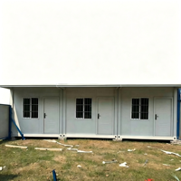 Conteneur préfabriqué détachable en structure acier de 20 pieds et 40 pieds, économique, mobile et multi-combinaisons pour bureau, entrepôt, stockage