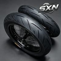 Kit de roues de course Supermoto 17 pouces pour Sur-Ron Ultra Bee, pneus semi-slick en aluminium CNC, avant et arrière, kit de mise à niveau pour vélo électrique de piste