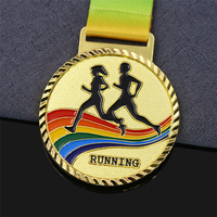 Fabricant, vente en gros, prix bas, conception personnalisée, votre propre logo, médaille de sport en métal doré 3D, médaille de marathon