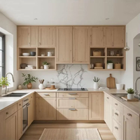 Meuble à vin d'angle moderne multi-niveaux E1/E0 18mm résistant à l'eau, écologique, pour cuisine, rangement, vente en gros, design personnalisé