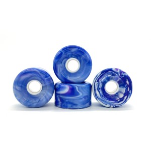 Usine Haute Rebond Super Durable Descente Cruiser Surf Patins Planche À Roulettes 70mm X 42mm Longboard Cruiser Roues 82A <span class=keywords><strong>Bleu</strong></span> - Product Image 2
