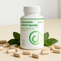 Vente directe d'usine ODM & OEM et personnalisation de compléments alimentaires à base d'extrait de vitamines, capsules de quercétine