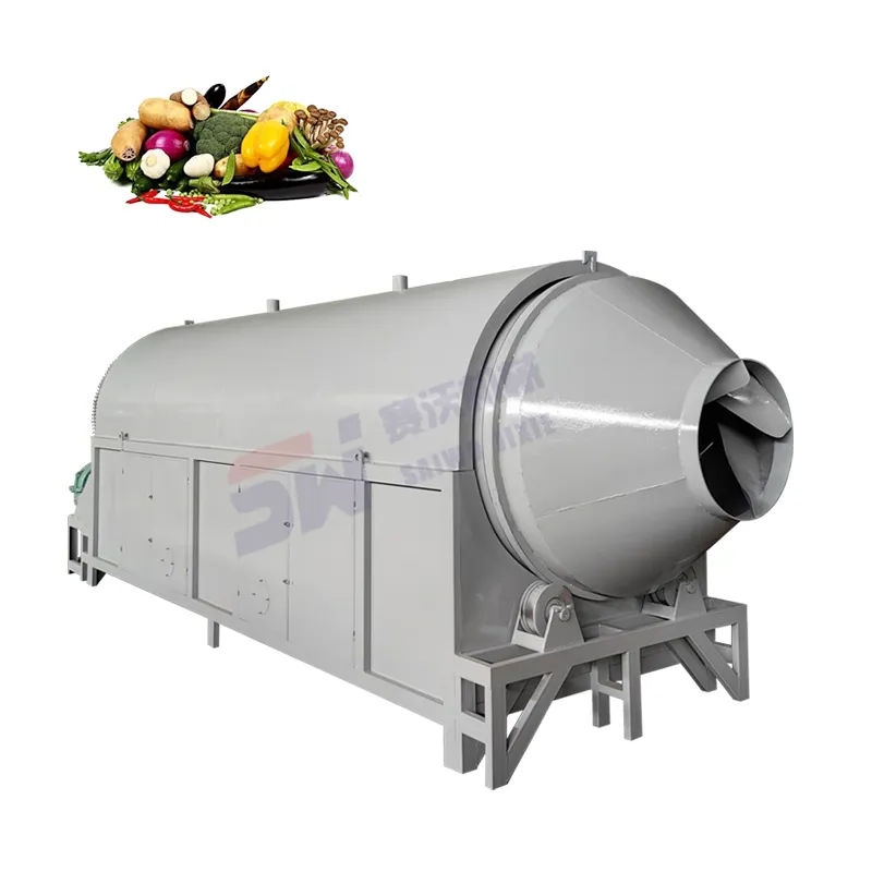 Small Industrial Food Grain Rotary Dryer Corn Feed Sludge Pig Manure Electric Drum Dryer