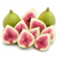 Knapperige, niet-GMO, pure, natuurlijke, hele vruchten voor gezonde snacks en bak ingrediënten, gevriesdroogde vijgen