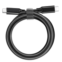 Câbles de données d'alimentation 20Gbps PD 100W 5A avec puce E-Marker TYPE C à TYPE C USB 3.2 Gen 2 HD 4K 60Hz Câble Audio Vidéo Câble Usbc