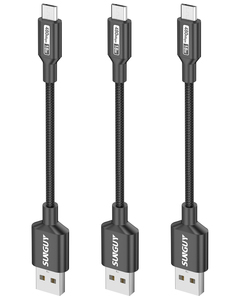 Cable de datos de carga rápida SUNGUY tipo A a micro-B, cable de carga USB-C con logotipo personalizado, cable multiusos - Product Image 3