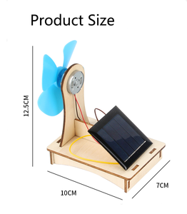 Ventilador Solar al por Mayor, Juguete <span class=keywords><strong>de</strong></span> Experimentación Científica, Kit Educativo DIY, Aprendizaje <span class=keywords><strong>de</strong></span> Física, Desarrollo Infantil - Product Image 1
