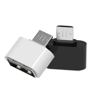 Microusb OTG a USB 2,0, convertidor hembra, miniadaptador de conexión inteligente para teclado de teléfono inteligente, ratón, controlador de juego, nuevo