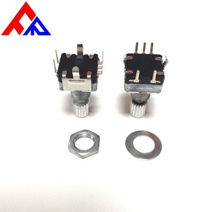 Encodeur incrémental à bouton, axe en D métallique à 5 broches, série PEC11 ED11, course de 1,5 mm, personnalisé par le fabricant - Product Image 2