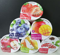 Machine de remplissage et de scellage automatique de gobelets en plastique/papier, directement de l'usine, pour céréales instantanées, flocons d'avoine, fruits, muesli, noix