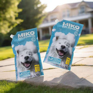 Bolsas de Aluminio Reciclables y Reutilizables con Impresión Personalizada, 500 ml, 2 L, para Champú, Cosméticos, Bolsas de Plástico Mylar con Boquilla Vertical - Product Image 3