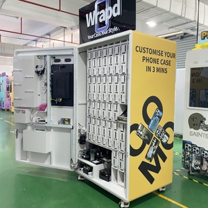 Nhà Máy Bán buôn datang ADA compliant đồng tiền Hoạt động điện cá nhân DIY điện thoại trường hợp in ấn Máy bán hàng tự động nhiều - Product Image 4