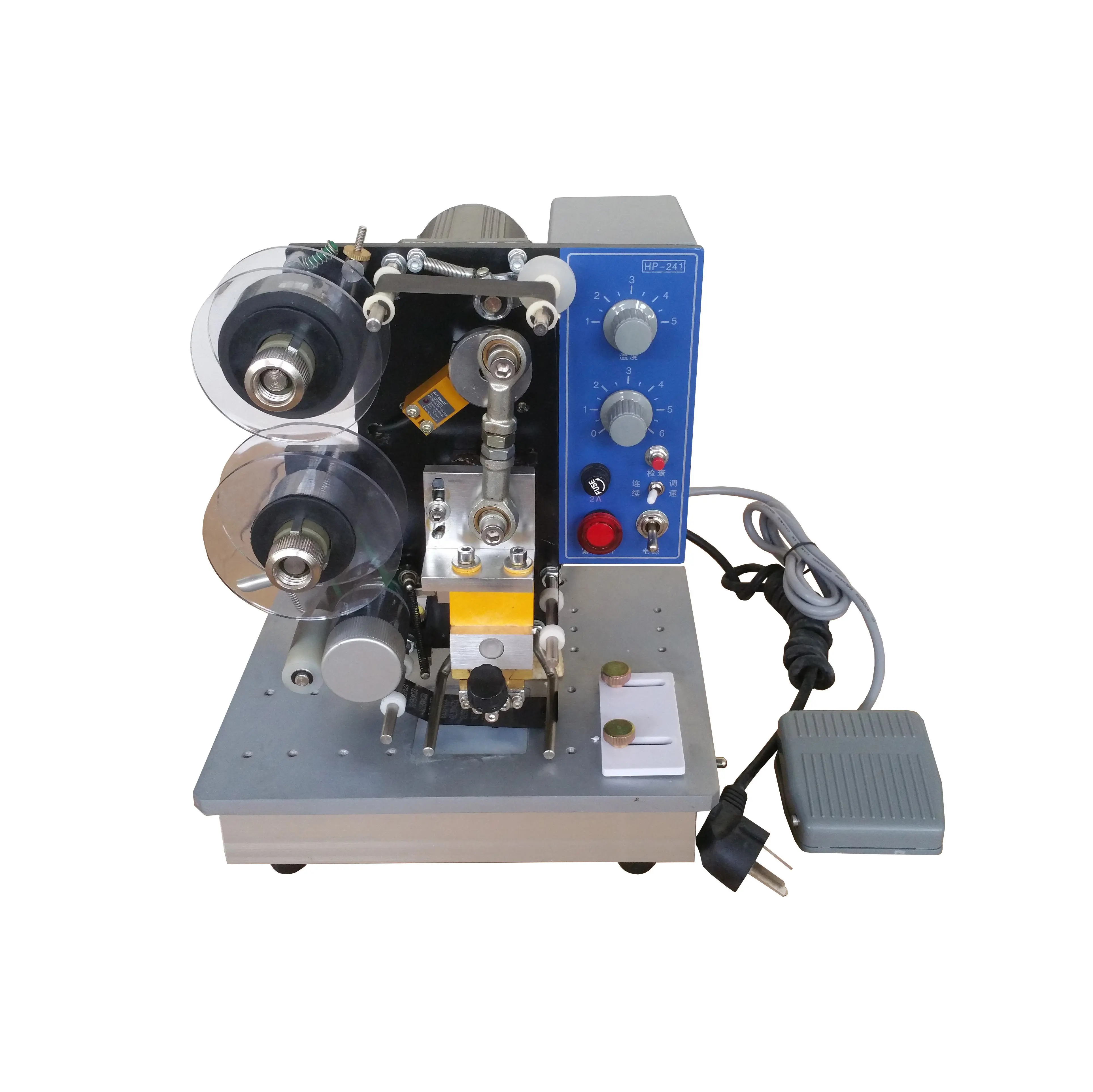 [JT-HP241B] CE Standard Hand-operated Manual Ribbon Stamping Batch Code Printing Machine