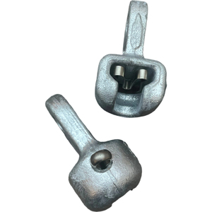 W Series Socket Clevis Hot Dip Galvanized Cast Iron Connector for Rural Branch Street Light Distribution Line Insulator Fitting - Product Image 1