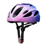 Casque pour enfants de 3 à 14 ans, ultra-léger, respirant, dégradé, ondulé, pour cyclisme, roller, trottinette, sports, Chine