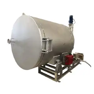 Professional Supplier 600kg Capacity Gas Fired Zinc Powder Rotary Melting Furnace