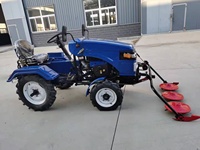 Tondeuse à gazon à trois disques, tondeuse rotative pour tracteur à chenilles, mini-tracteur