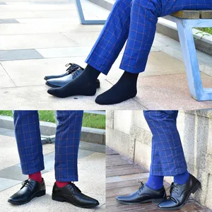 <span class=keywords><strong>Calcetines</strong></span> de algodón para hombre, transpirables y a prueba de sudor, multicolor, para las cuatro estaciones, de alta calidad, <span class=keywords><strong>calcetines</strong></span> negros para hombre - Product Image 5