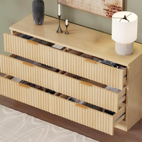 Meuble de rangement en bois moderne pour restaurant, style minimaliste, luxe léger, pour la vaisselle, pour hôtel, restaurant occidental