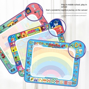 Lienzo de agua mágico supergrande para niños, rompecabezas educativo transfronterizo, pintura de agua transparente, juguete de dibujo de grafiti repetido - Product Image 3
