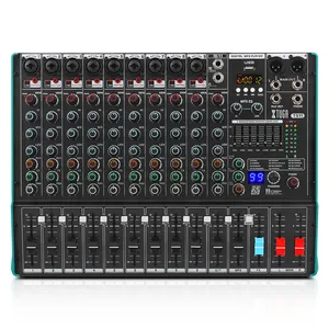 XTUGA stampi privati personalizzati TS11 professionali 11 canali 99DSP Mixer USB lettore MP3 console de audio