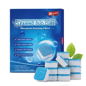 Eco Friendly Denture,Toilet,Washing Machine And Dishwasher Multipurpose Cleaning Tablet For Household
