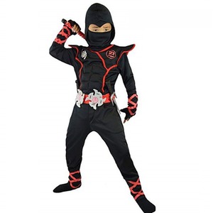 Combinaison de cosplay ninja japonaise de performance, bleue, rouge, noire, pour Halloween, forces spéciales, costume de film et de télévision - Product Image 4