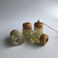 Coffrets Cadeaux de Diffuseurs à Roseaux Personnalisés en Gros, Série Tissée, 45ml, 4 pièces/coffret, Bouteille en Verre pour Huile Essentielle Écologique, Parfum Personnalisé