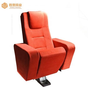 Sièges pliants pour cinéma en salle, sièges confortables en tissu pour salle de cinéma - Product Image 2