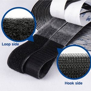Self Adhesive <b>Hook</b> Loop Injection <b>Plastic</b> <b>Hook</b> Widely Used in Household Industrial or Outdoor Applications - Product Image 3