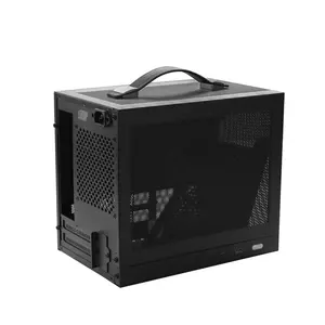 Fabricación de metal Dongguan según el requisito del cliente hecho caja de computadora de juego de Metal Atx caja de PC de escritorio