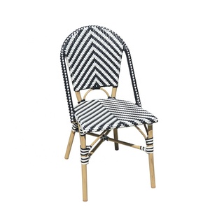 Chaise <span class=keywords><strong>de</strong></span> salle à manger en rotin osier bistro meubles en rotin en résine osier ensemble <span class=keywords><strong>de</strong></span> table à manger pour café et restaurant meubles <span class=keywords><strong>de</strong></span> <span class=keywords><strong>jardin</strong></span> patio - Product Image 1