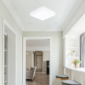 แผงไฟ LED กลม/สี่เหลี่ยมสำหรับห้องนั่งเล่นในบ้านในร่มแผงไฟบางเฉียบแผงไฟ LED - Product Image 2