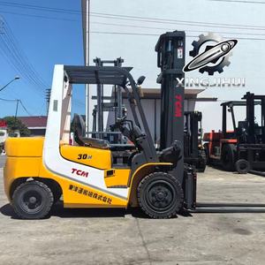 Montacargas TCM FD30T6 de 3 toneladas, montacargas usado de Japón, 3 toneladas, motor Isuzu C240, máquina usada, montacargas a gasolina, 4000MM 3000KG - Product Image 3