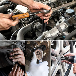 ชุดกุญแจล็อคหลัก8ชิ้นชุดกุญแจล็อคล้อภายใน SAE/METRIC ชุดถอดล้อสำหรับหลังการขายและล้อยาง - Product Image 6