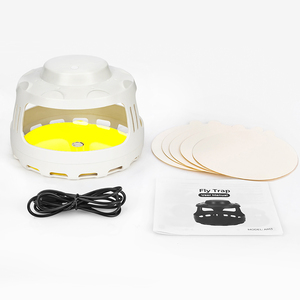 Piège à mouches électrique à LED pour une utilisation en intérieur pour éliminer les mouches des fruits et les insectes volants avec piège collant - Product Image 5