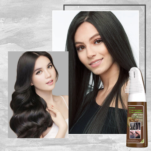 Vendita calda naturale organico non allergico senza <span class=keywords><strong>ammoniaca</strong></span> cambio rapido colorante per <span class=keywords><strong>capelli</strong></span> nero cambio colore Shampoo tinture per <span class=keywords><strong>capelli</strong></span> <span class=keywords><strong>con</strong></span> pettine - Product Image 2