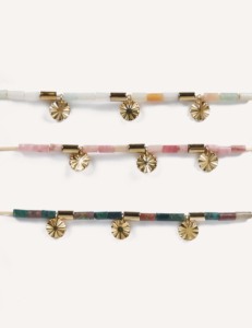 Pulsera YXQ B26 con Piedra Natural, Hilo de Macramé, Acero Inoxidable, Colección de Pulseras con Cuentas de Moda - Product Image 6