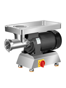 Picadora de Carne Comercial Eléctrica de Acero Inoxidable de Alta Potencia de Sobremesa Automática para Carne Picada Congelada, Pollo y Carne de Res con Hueso - Product Image 2