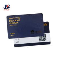 Großhandel kunden spezifische 4C 0,76mm 30mil Doppelseiten druck High-End Black Card für VIP-Geschenk karte