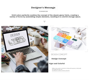 Reloj Despertador con temporizador promocional con horario semanal y pastillero electrónico, capacidad para 7 días, conveniente para viajar. - Product Image 6