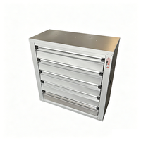 Ventilador de Extracción Industrial de Acero Inoxidable de Accionamiento Directo Minxin para Ventilación en Avicultura, Centros de Datos y Establos (1380mm)