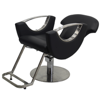 Usine Miaosen Vente Directe Moderne Coiffure Beauté Barber Chaise Hydraulique Recliner Chaise de Salon avec Base en Or