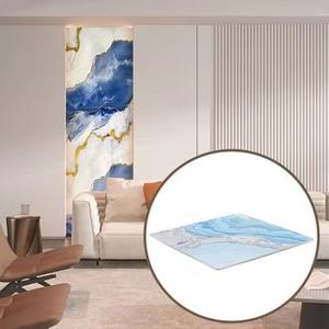 Más de 150 Diseños de Láminas de PVC con Efecto Mármol/Madera, 1220x2440mm, <span class=keywords><strong>3</strong></span>/4/5mm, Resistentes al Fuego y al Agua, Marca <span class=keywords><strong>Demax</strong></span>, Diseño Gráfico Moderno para Pared - Product Image 1